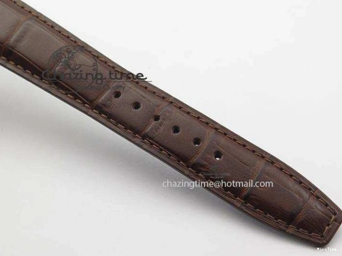 MIROTIME 0204 Unisex Portuguese Real PR RG IW500702 ZF 1:1 Best Edition On Brown Leather Strap A52010 V 7303